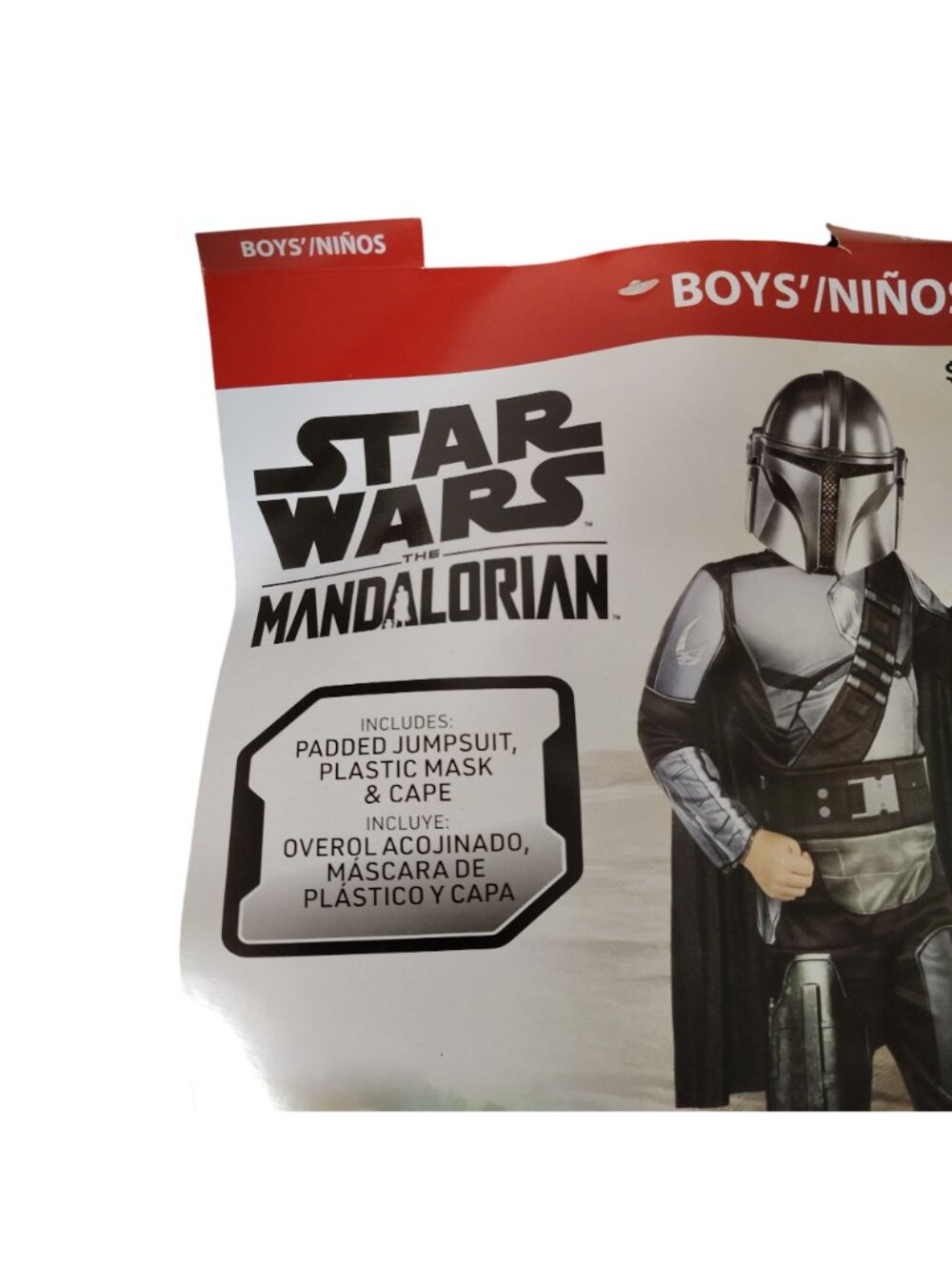 Jazwares Boys M (8) Star Wars The Mandalorian Complete Halloween Costume - Picture 2 of 8